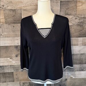 Joseph A. Nautical Top Size Large